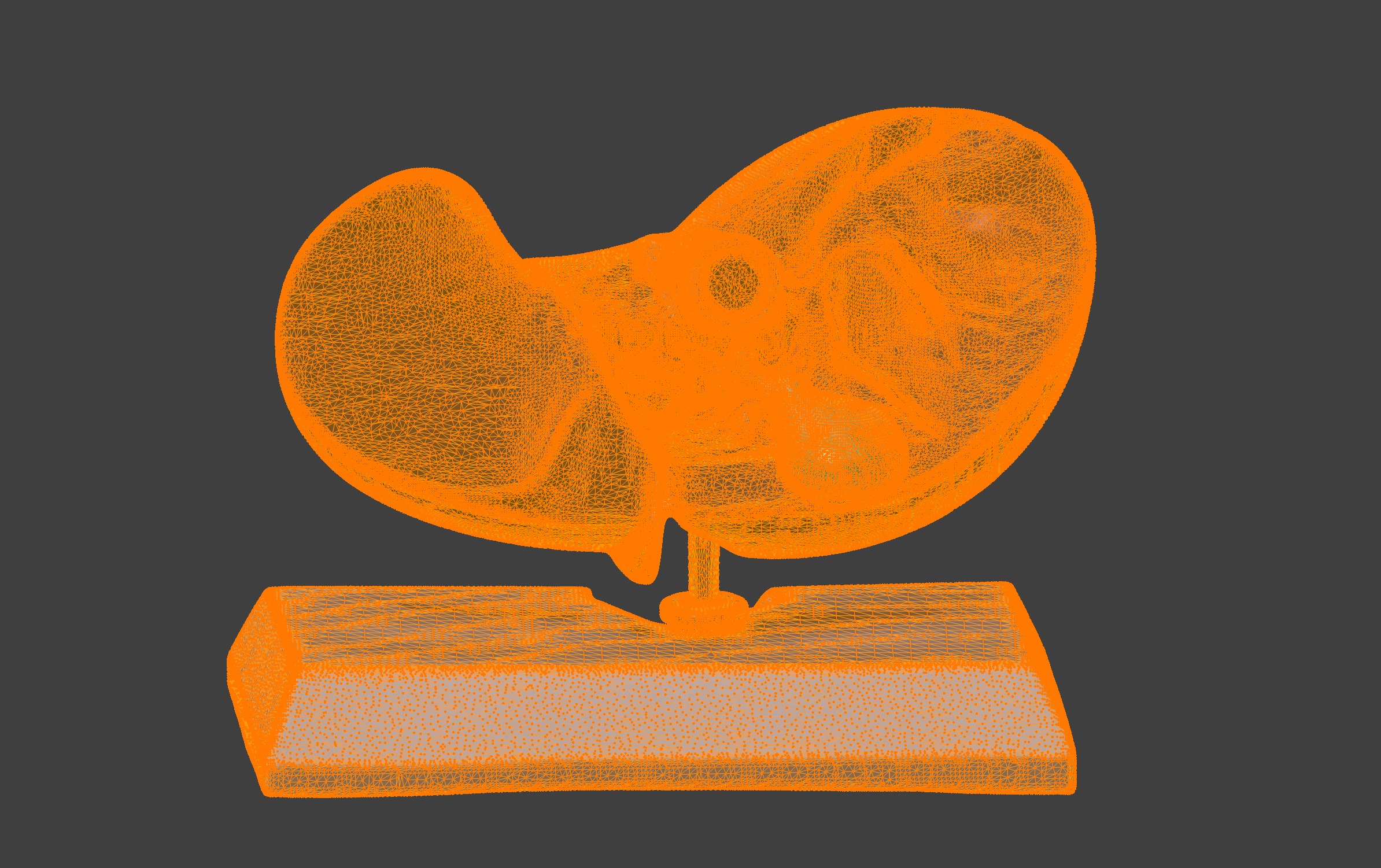 3D Model of Human Liver Anatomy v3 3D print model_12