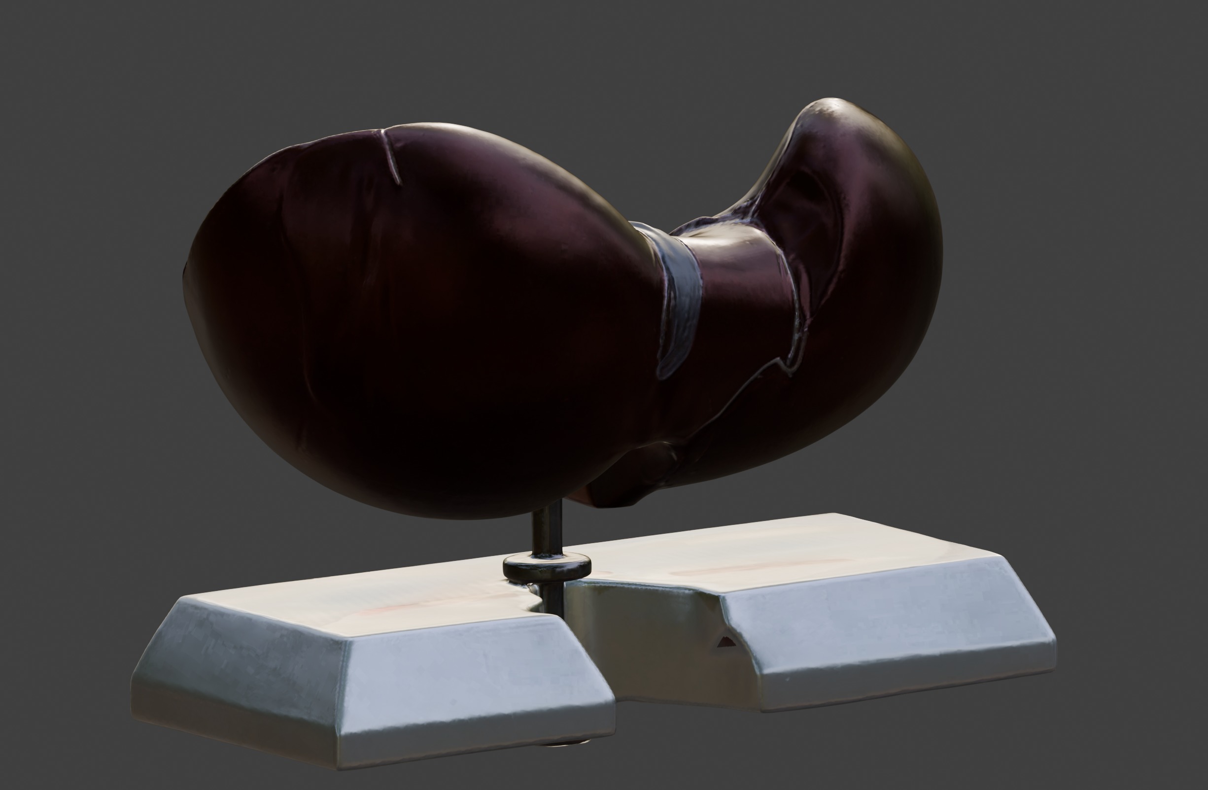 3D Model of Human Liver Anatomy v3 3D print model_10