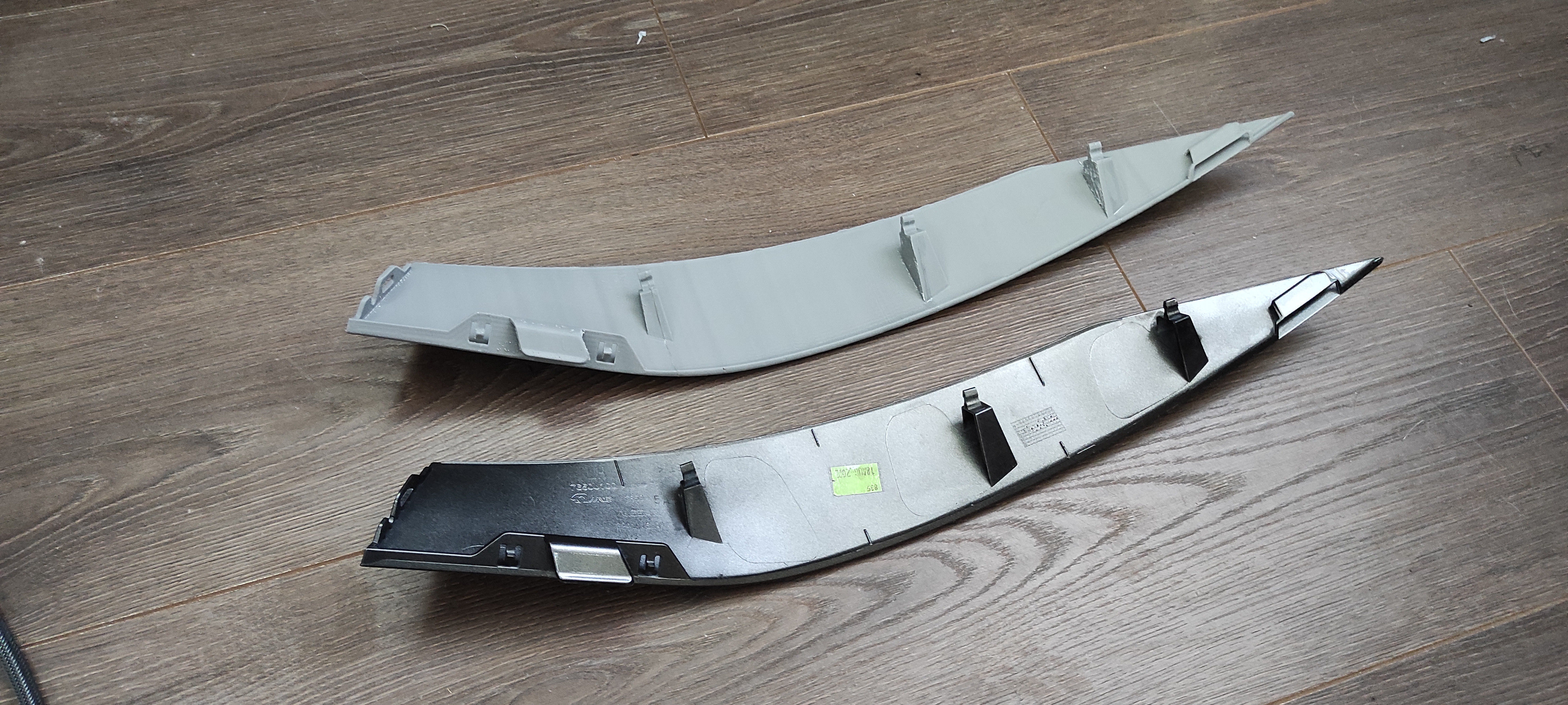 Headlight trim-finisher for the Nissan Qashqai J12 2021 7650U100 3D print model_3