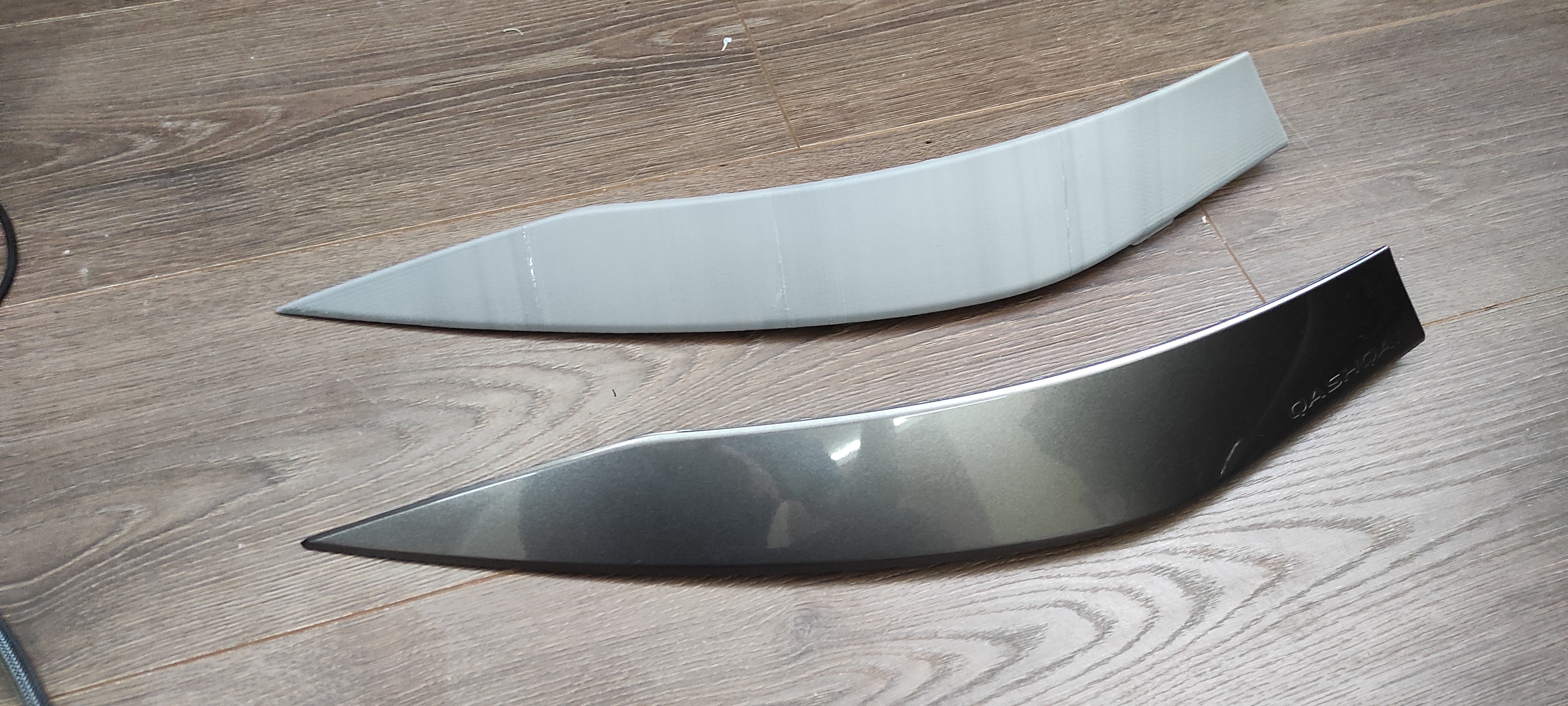 Headlight trim-finisher for the Nissan Qashqai J12 2021 7650U100 3D print model_2