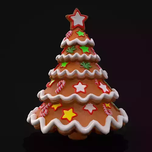 Gingerbread Christmas Tree