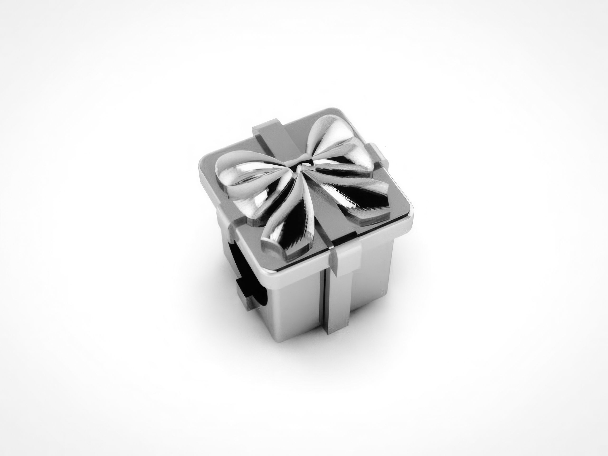 Bow Tie Bead Ball Pendant Necklace 3D print model_2