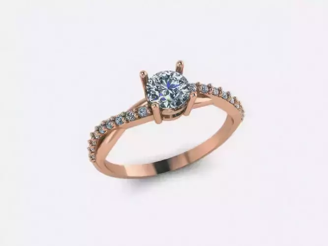 Solitaire Diamond Ring