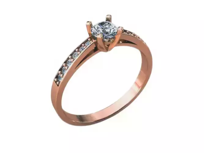 Solitaire Diamond Ring