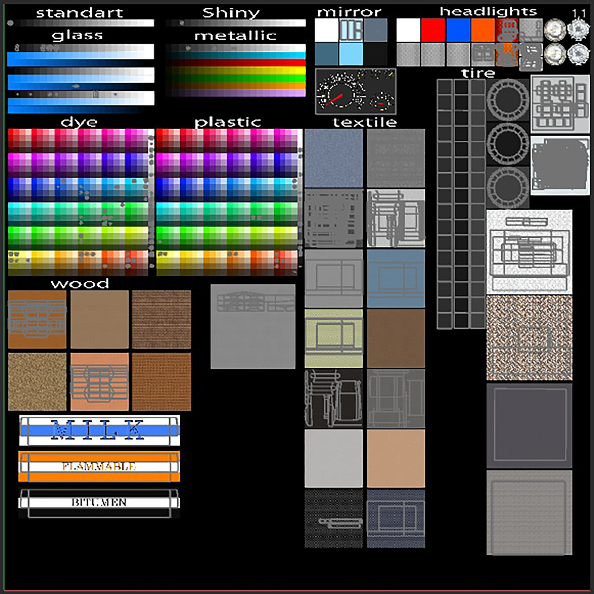 truck showroom Low-poly 3D model_38