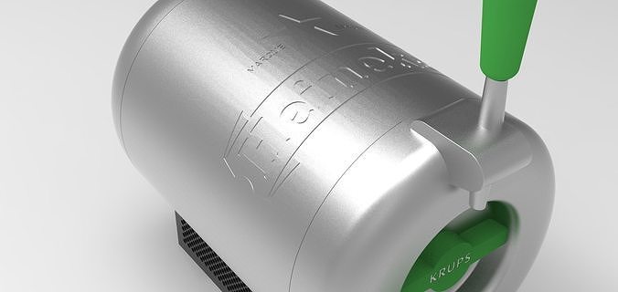 Heineken The Sub  High Quality Beer Tap Draught Beer Machine 3D model 3