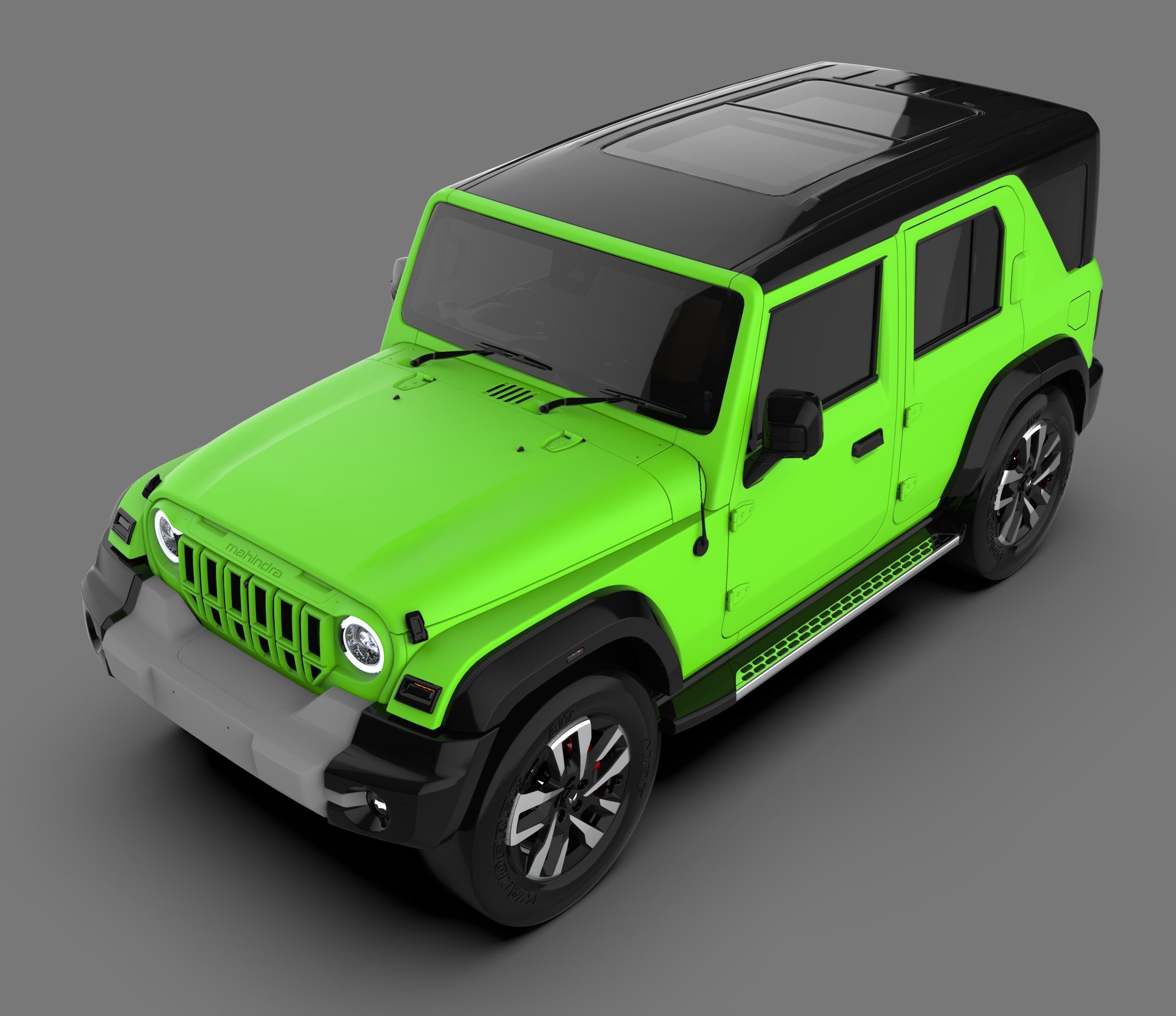 Mahindra Thar ROXX 2025 3D model_6