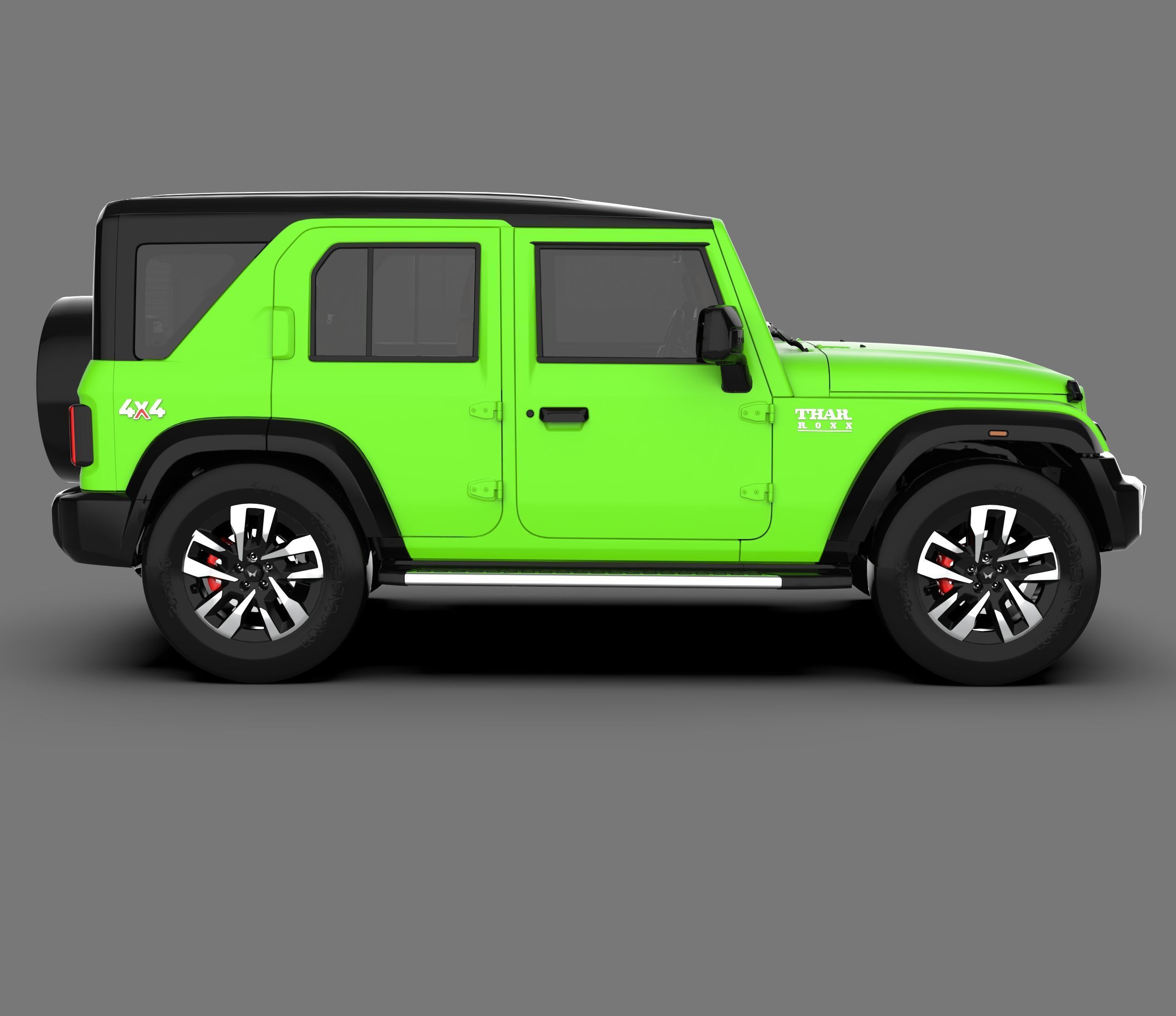 Mahindra Thar ROXX 2025 3D model_5