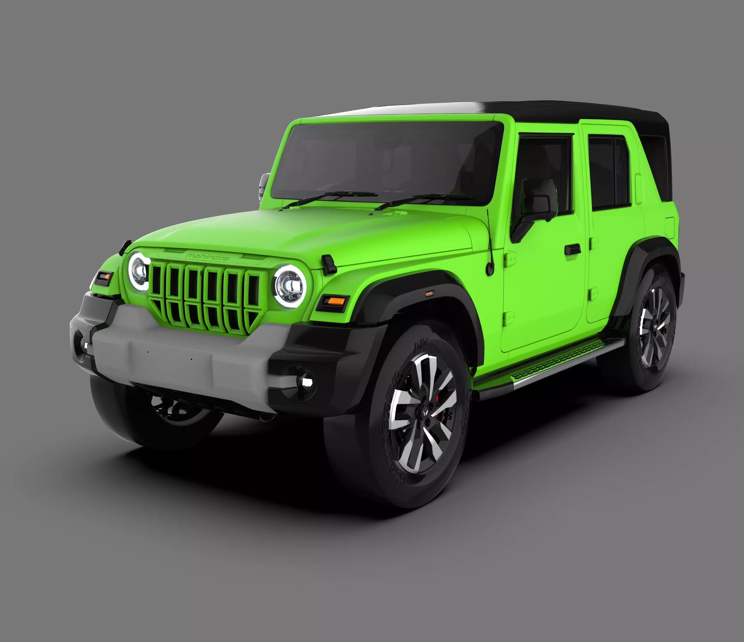 Mahindra Thar ROXX 2025 3D model_0
