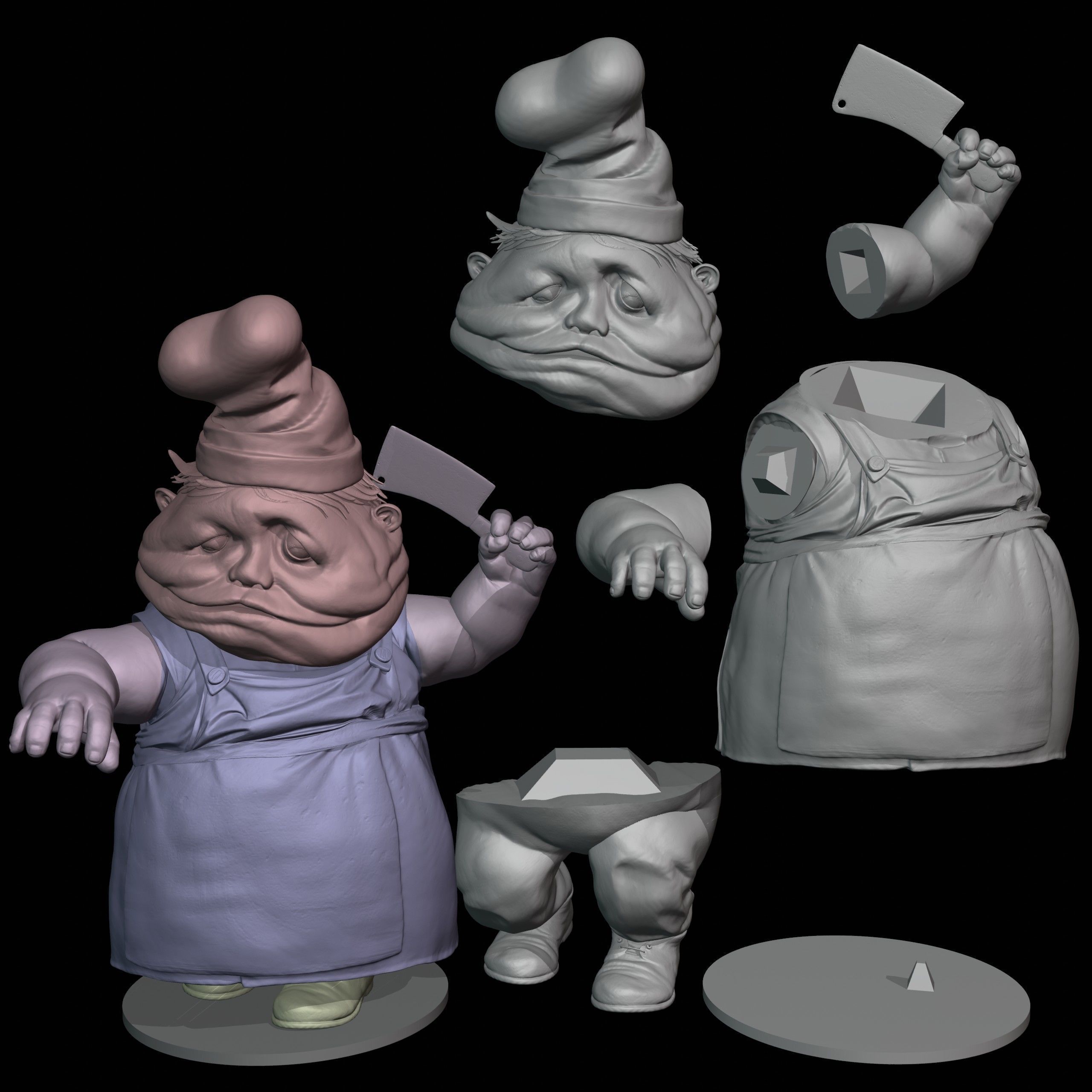The Chef 2 3D print model_12