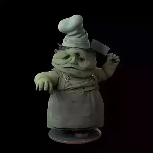 The Chef 2 3D print model
