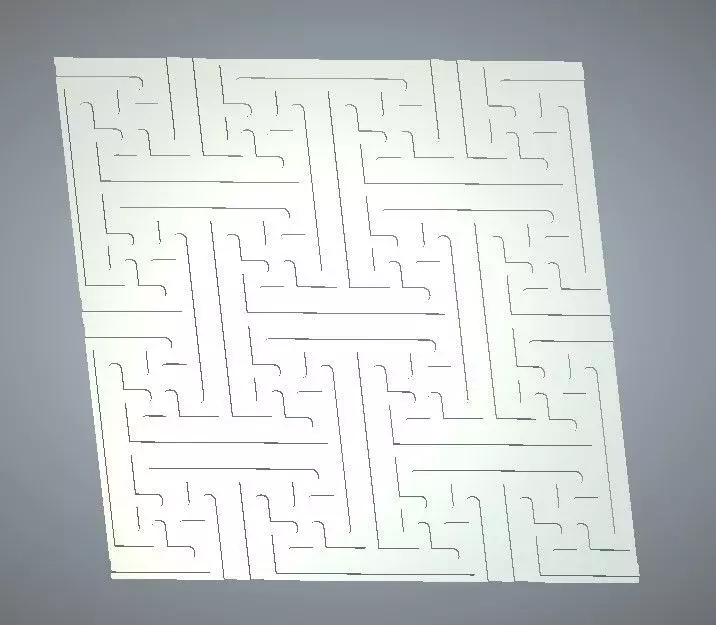 decorativ plate designe 3D model_0