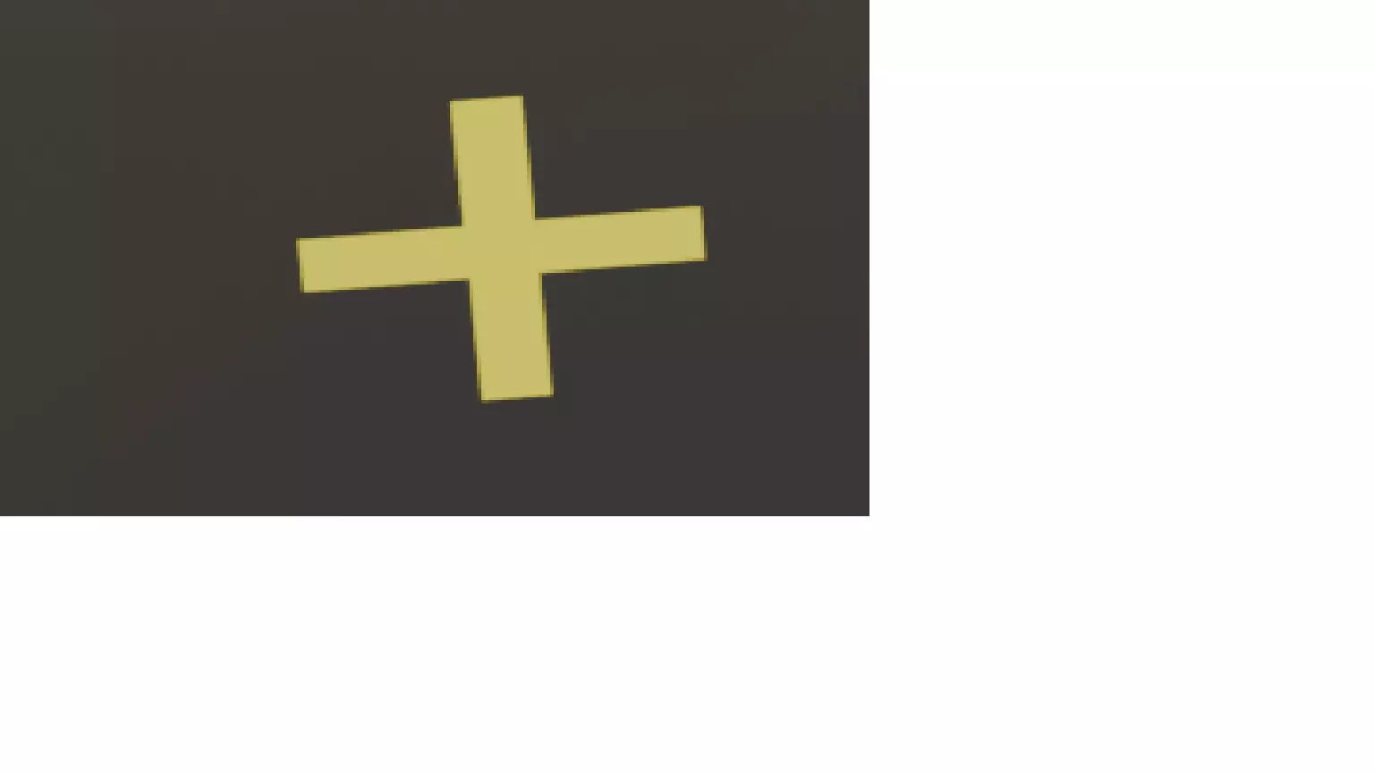 The Plus Symbol Free 3D model