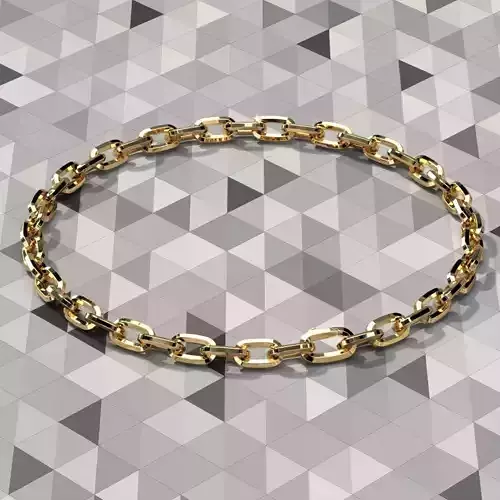 Brutal Chain Necklace 3D print model Brutal Chain Necklace 3D print model