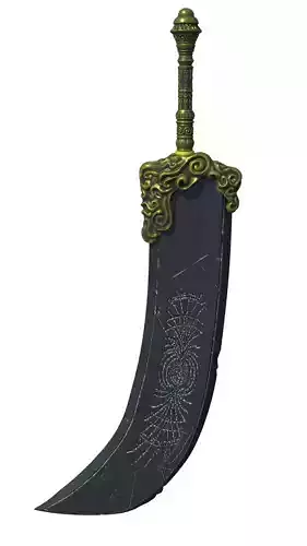 Elden Ring Radhan Starscourge Great Sword 3D print model