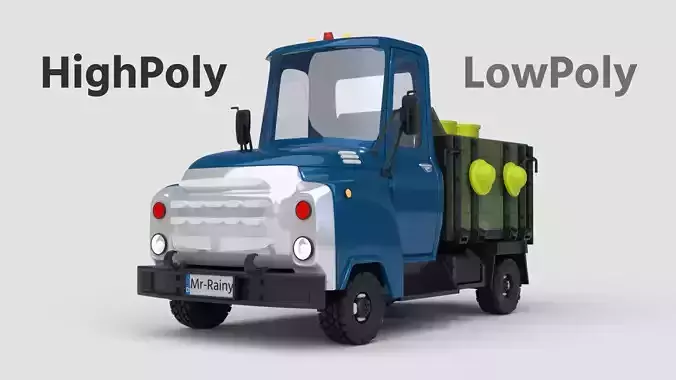 Blueberry The Buddy Truck