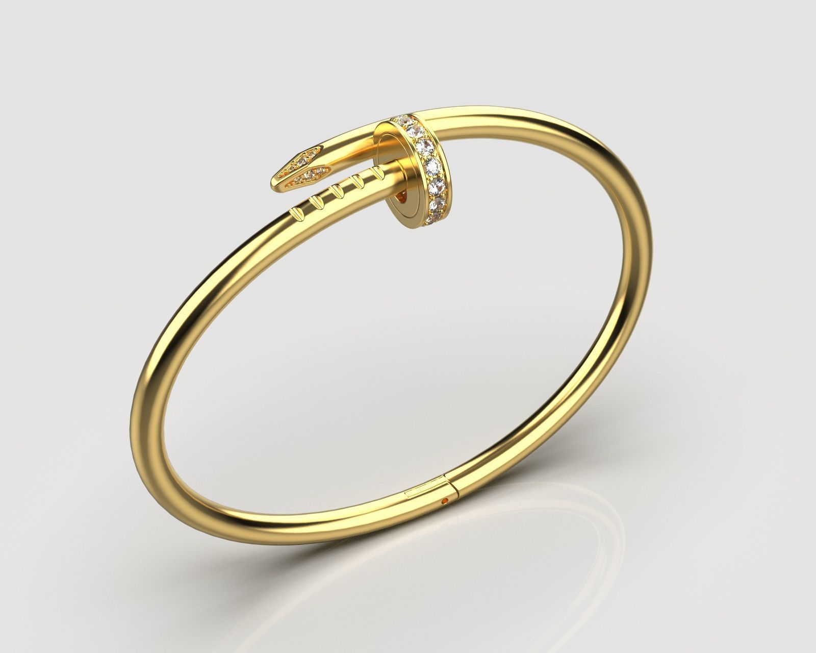 Bracelet Size 16 Juste Un Clou 3D print model_7