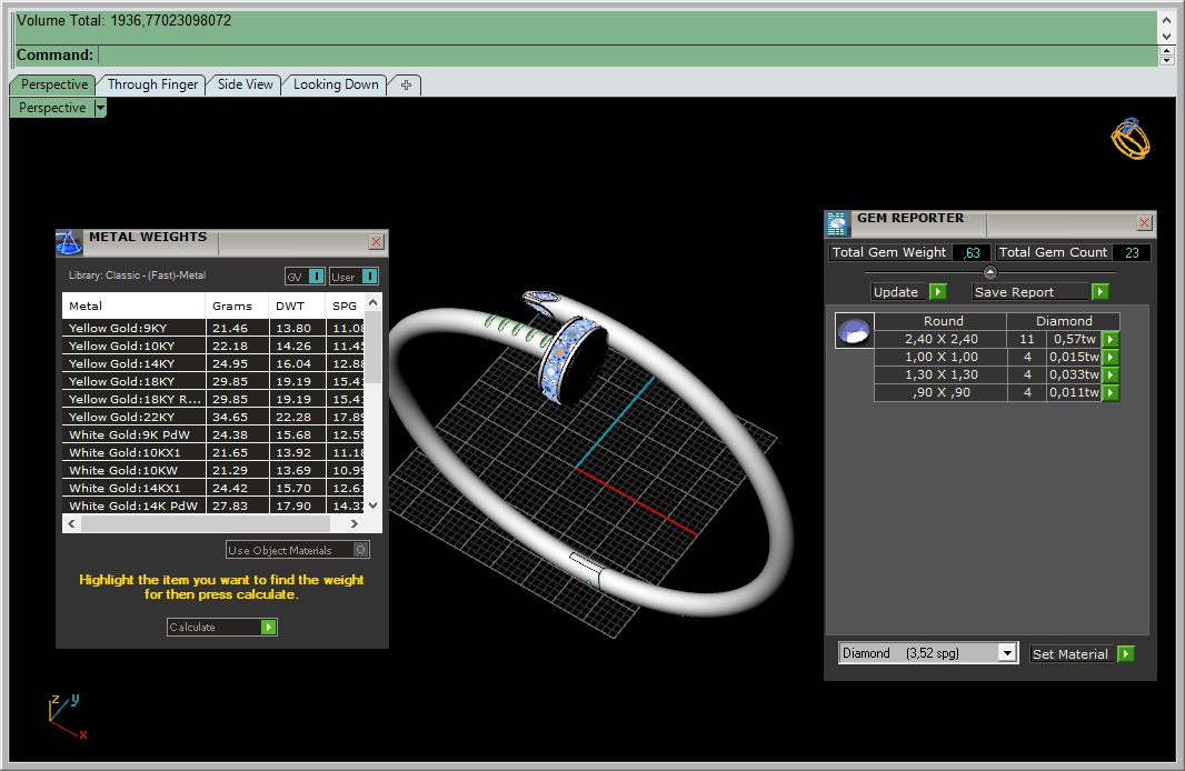 Bracelet Size 16 Juste Un Clou 3D print model_4