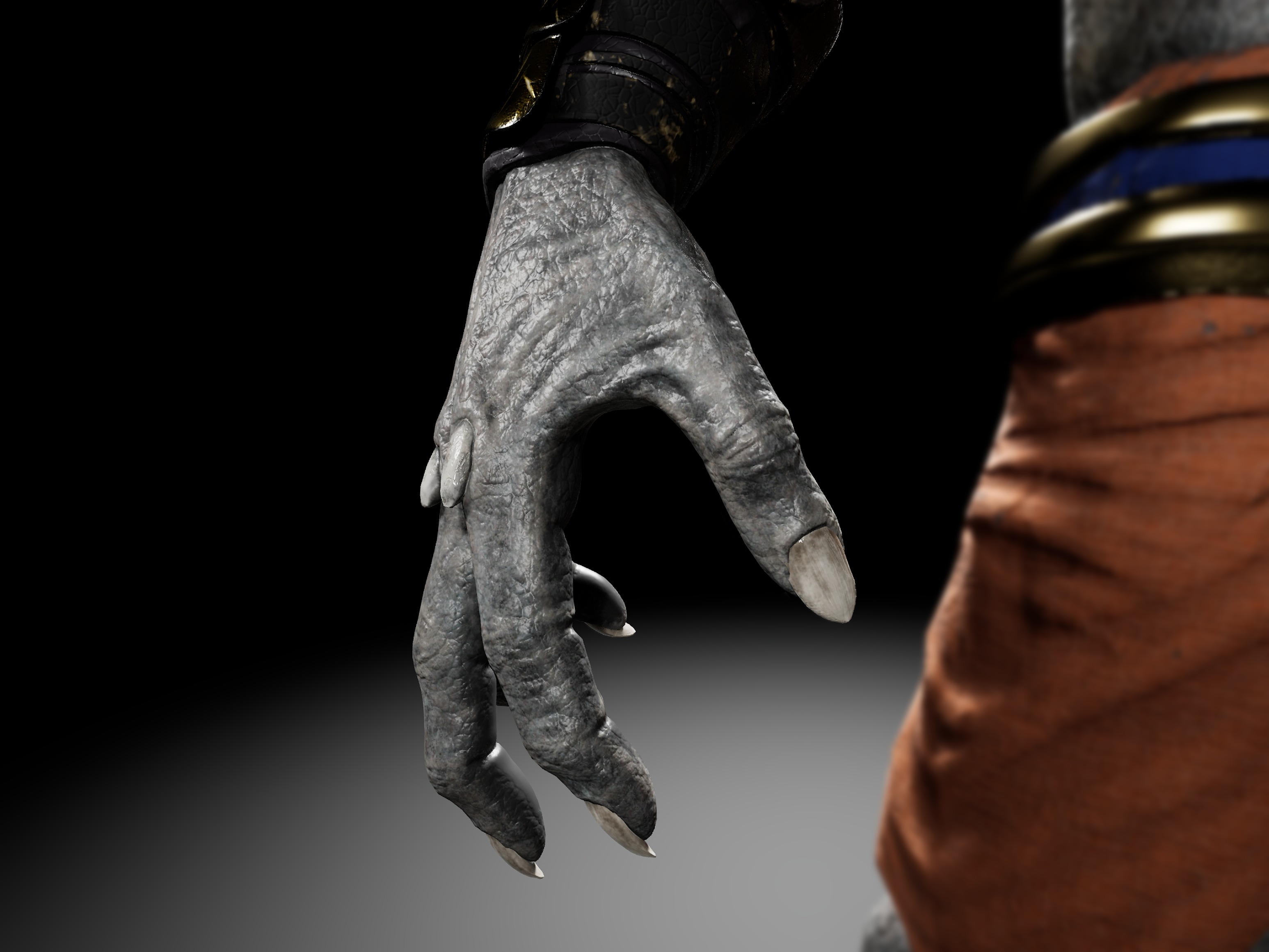 Elephant Warrior Low-poly 3D model_12