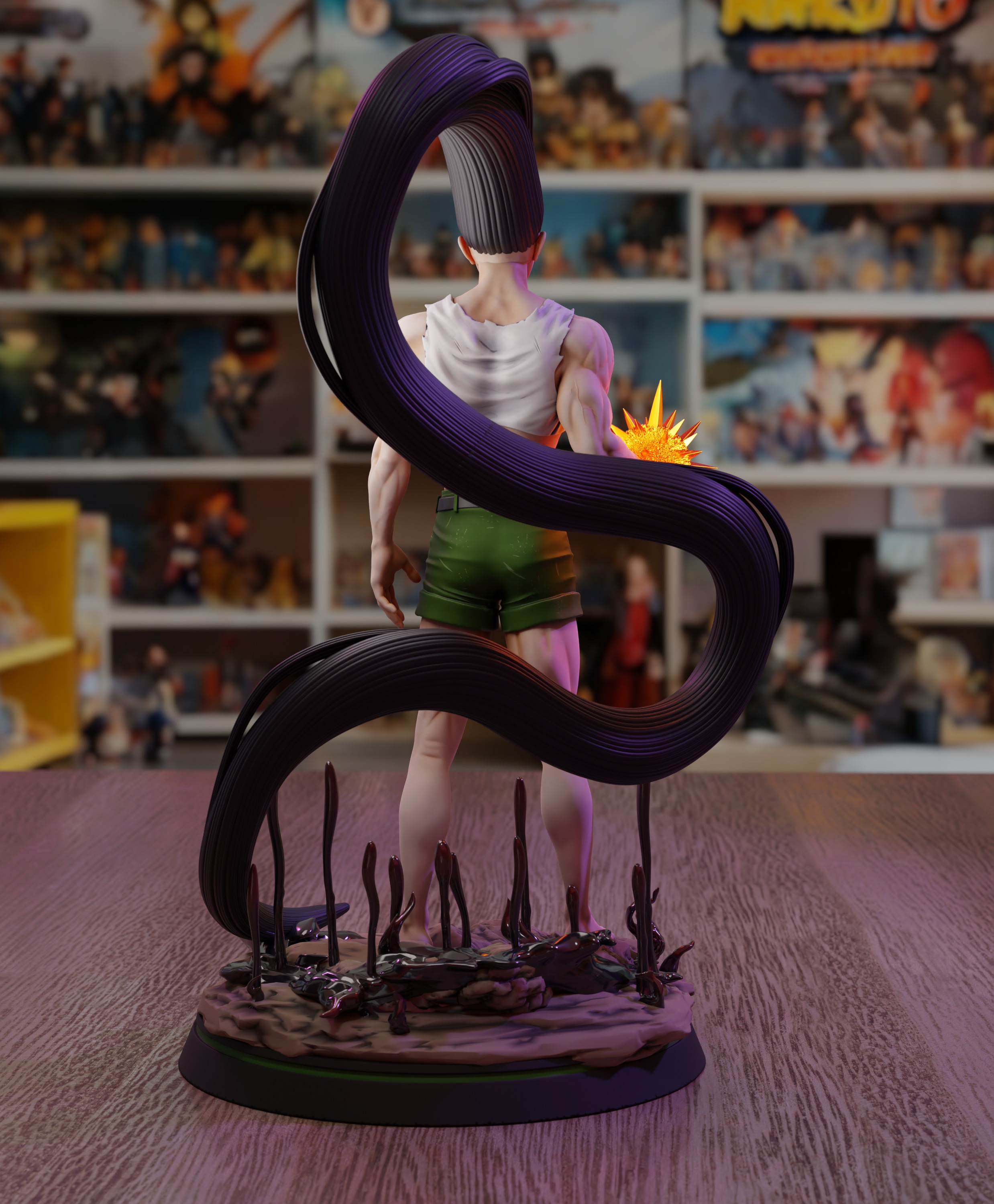 Adult Gon - Hunter X Hunter 3D print model_7