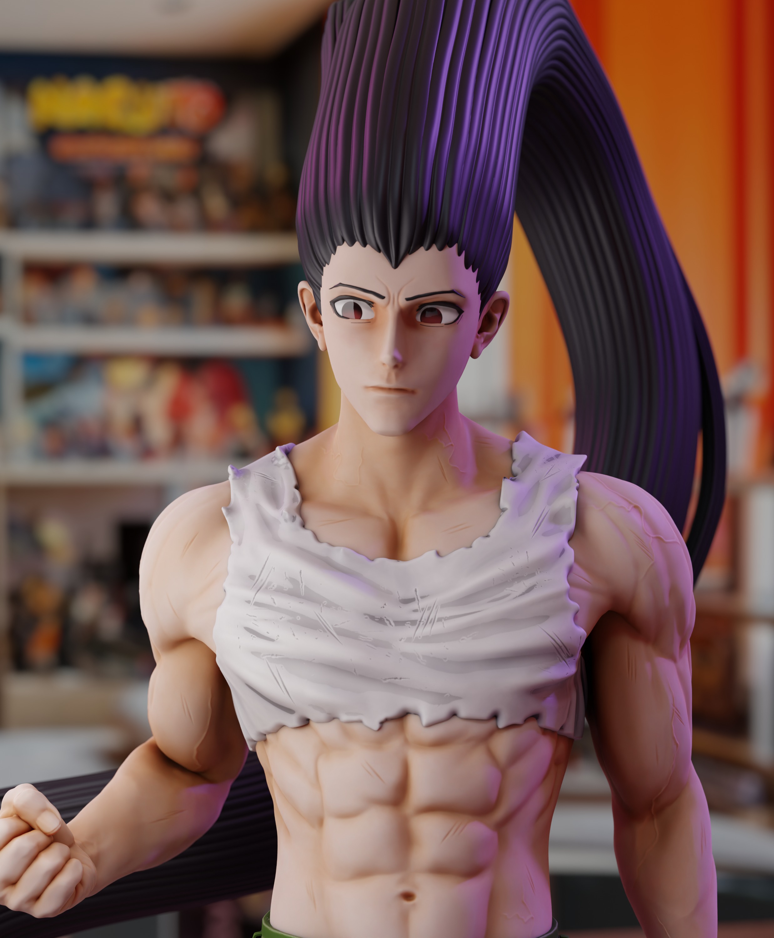 Adult Gon - Hunter X Hunter 3D print model_4