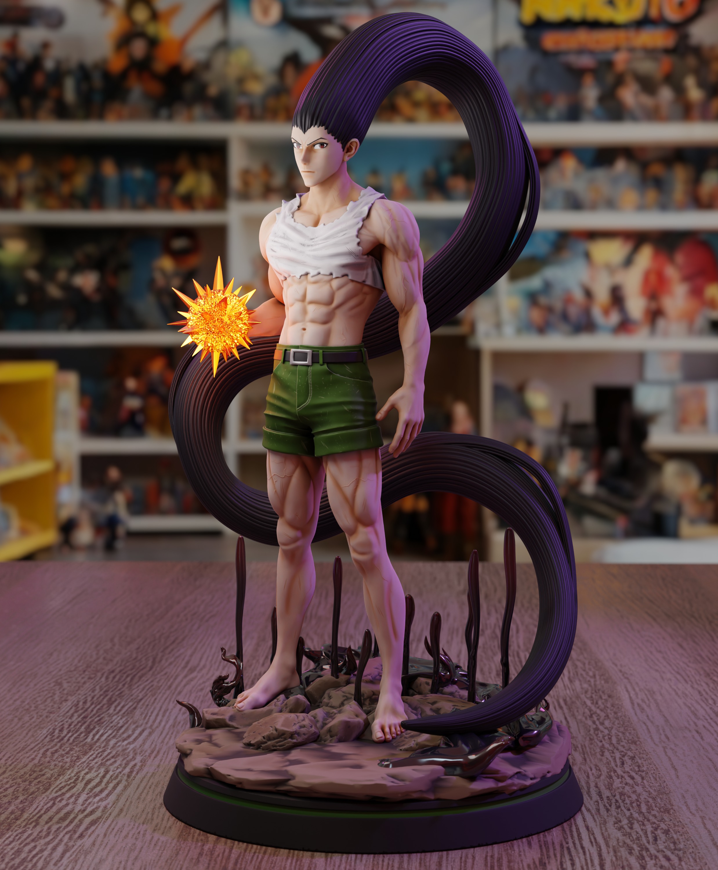 Adult Gon - Hunter X Hunter 3D print model_2