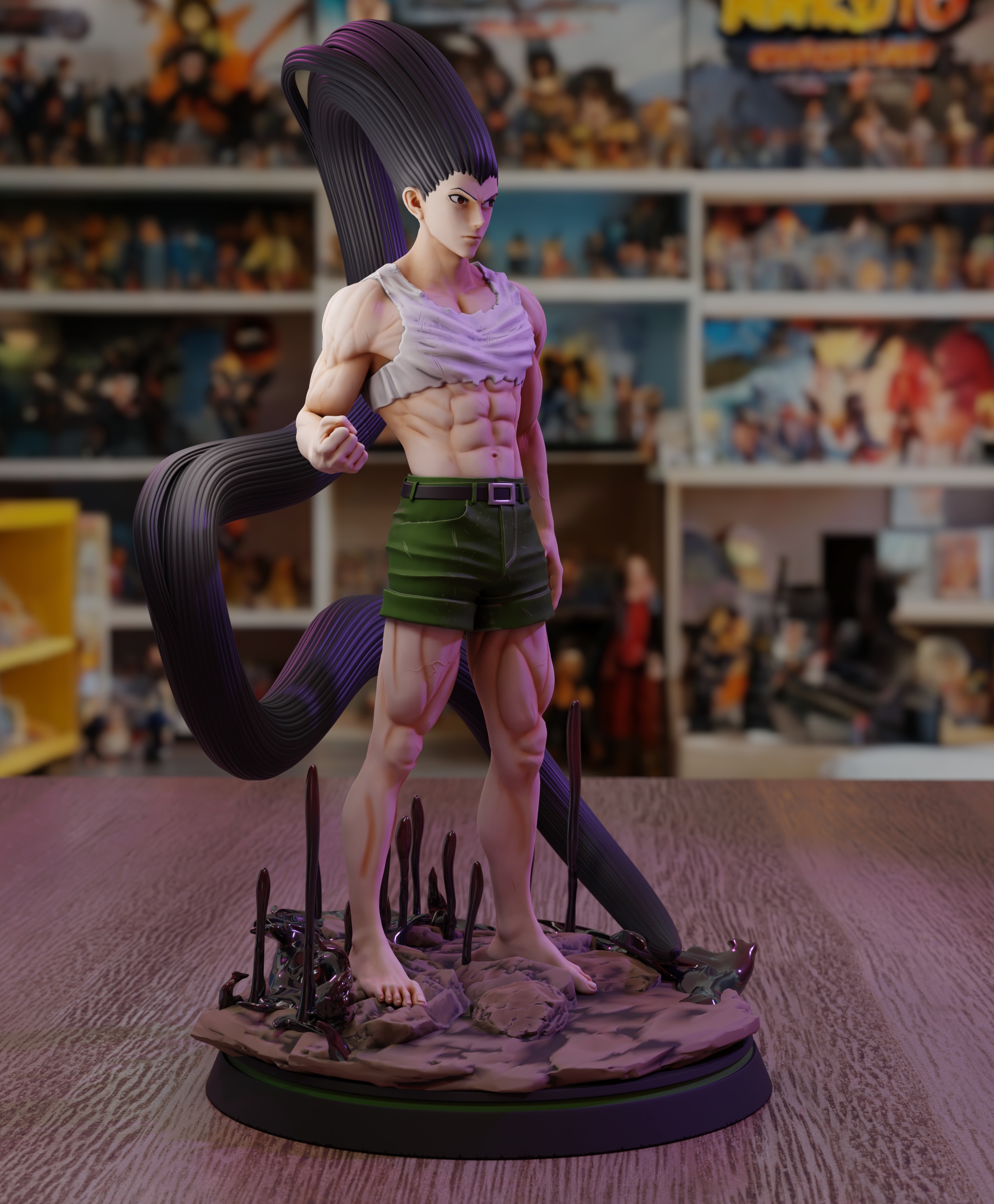 Adult Gon - Hunter X Hunter 3D print model_5