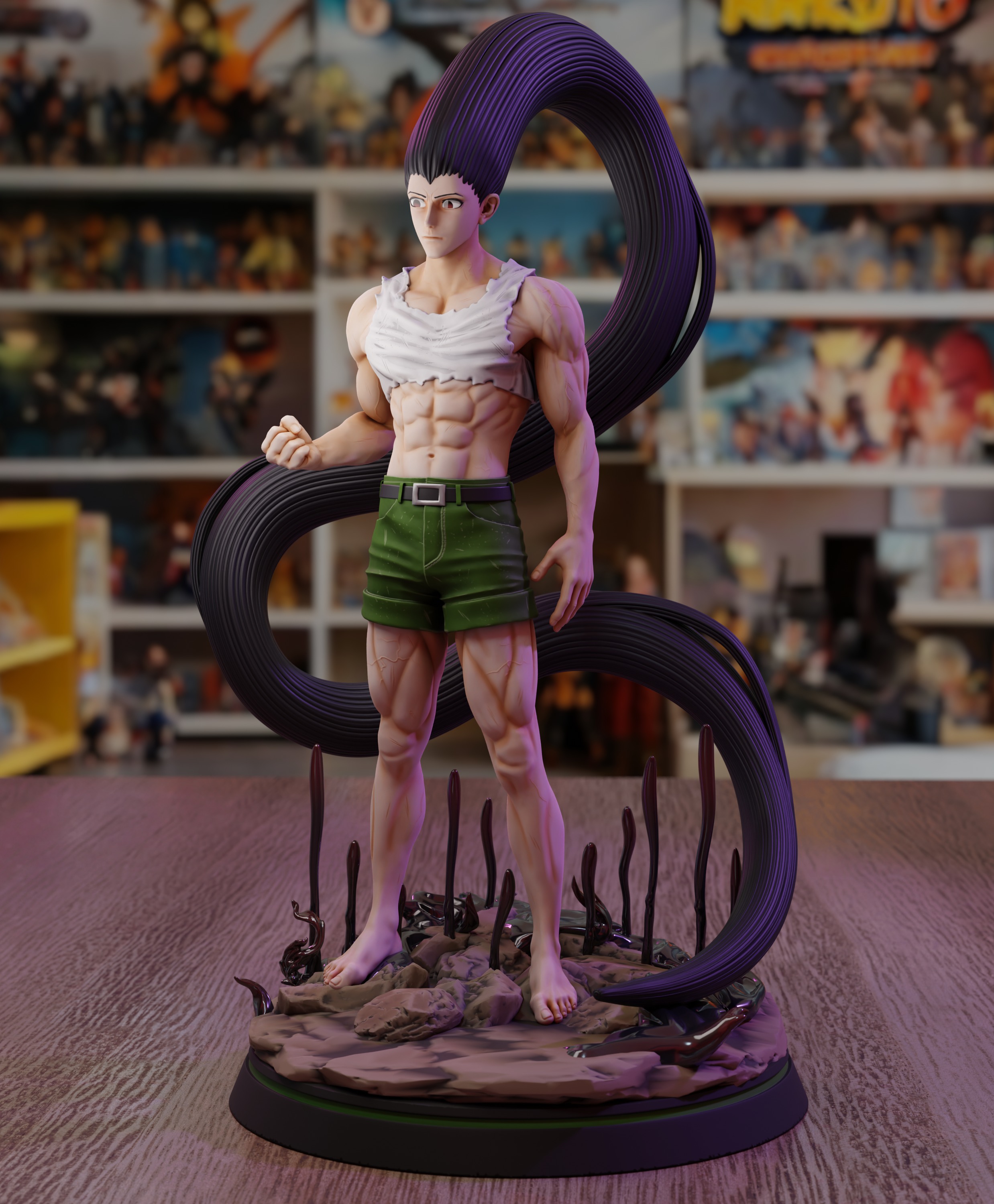 Adult Gon - Hunter X Hunter 3D print model_1
