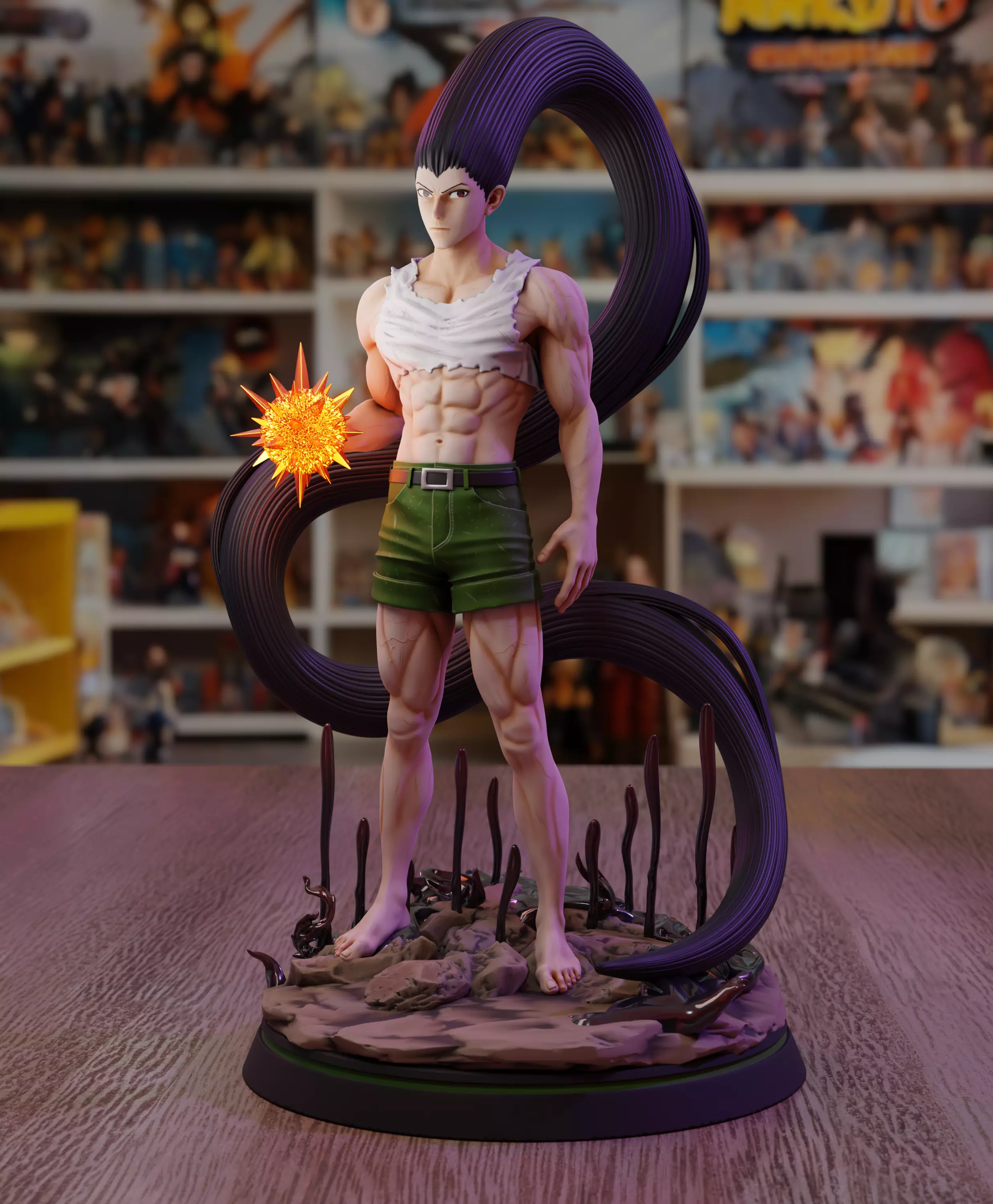 Adult Gon - Hunter X Hunter 3D print model_0