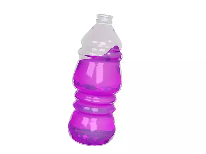 Soda drink bottle 