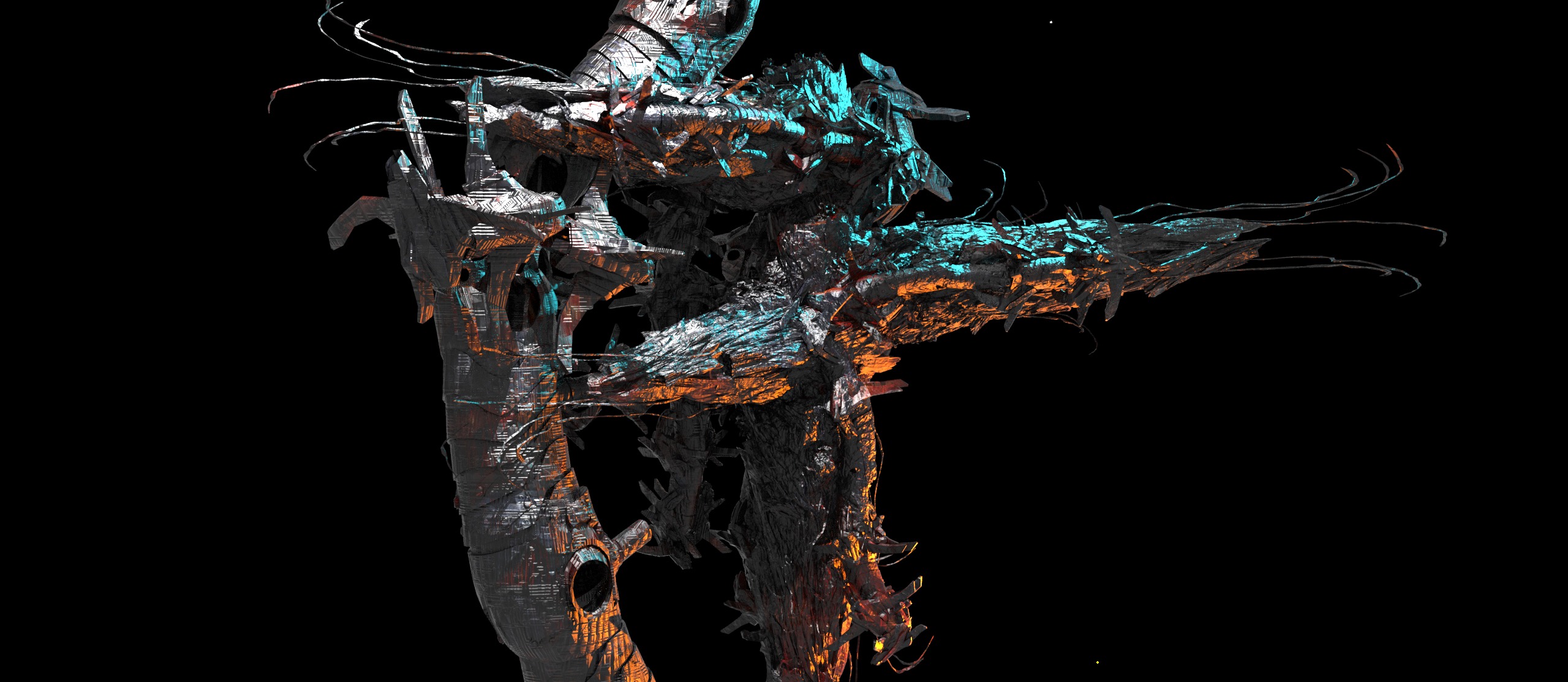 Event Horizon asteroid Belt 3D model_2