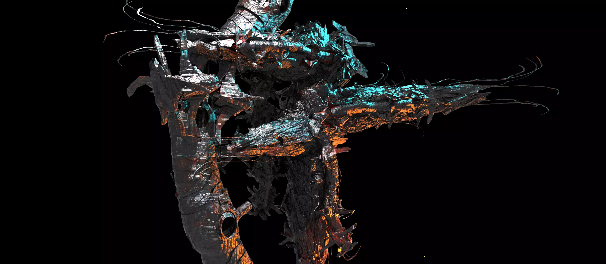 Event Horizon asteroid Belt 3D model_0