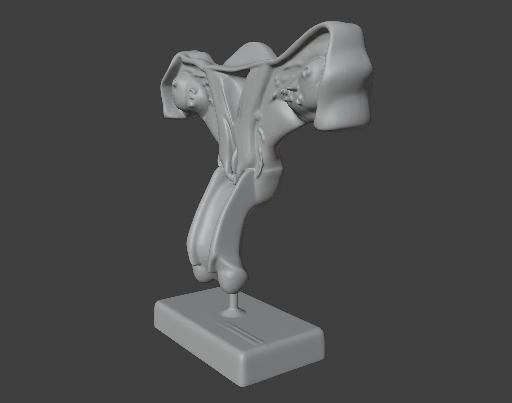 3D Female Genital Organs Model 3D print model_12