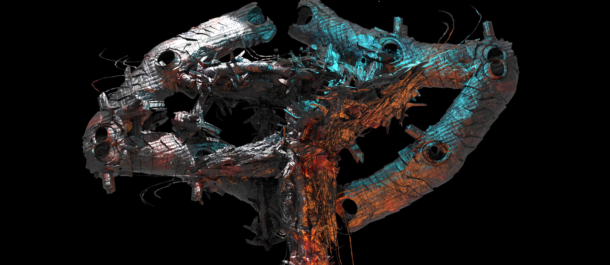 Event Horizon asteroid Belt 4  3D model_1