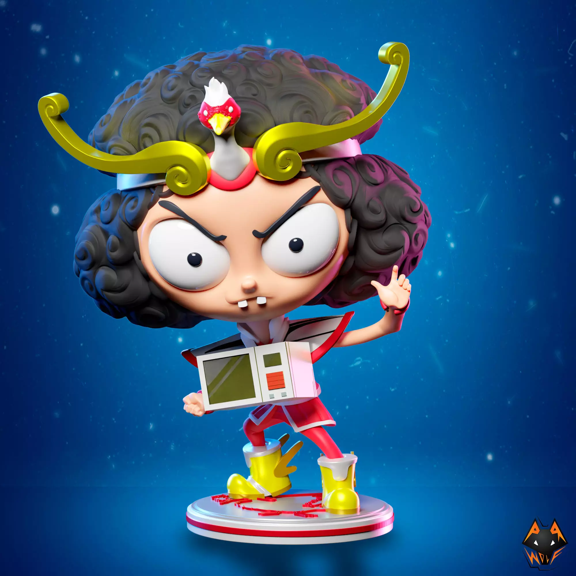 Brother of Jorel fanart 3D print model