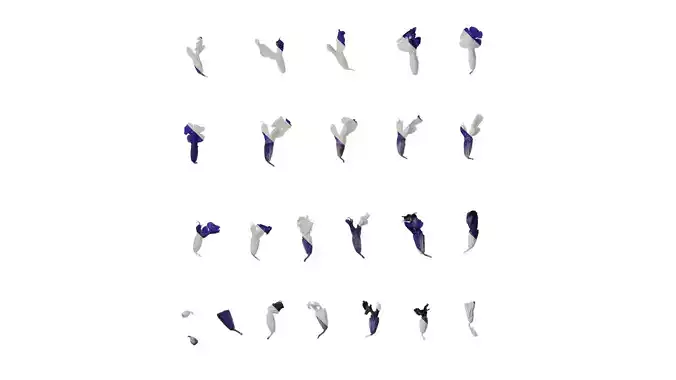 Anydrafts Salvia farinacea Flower 02