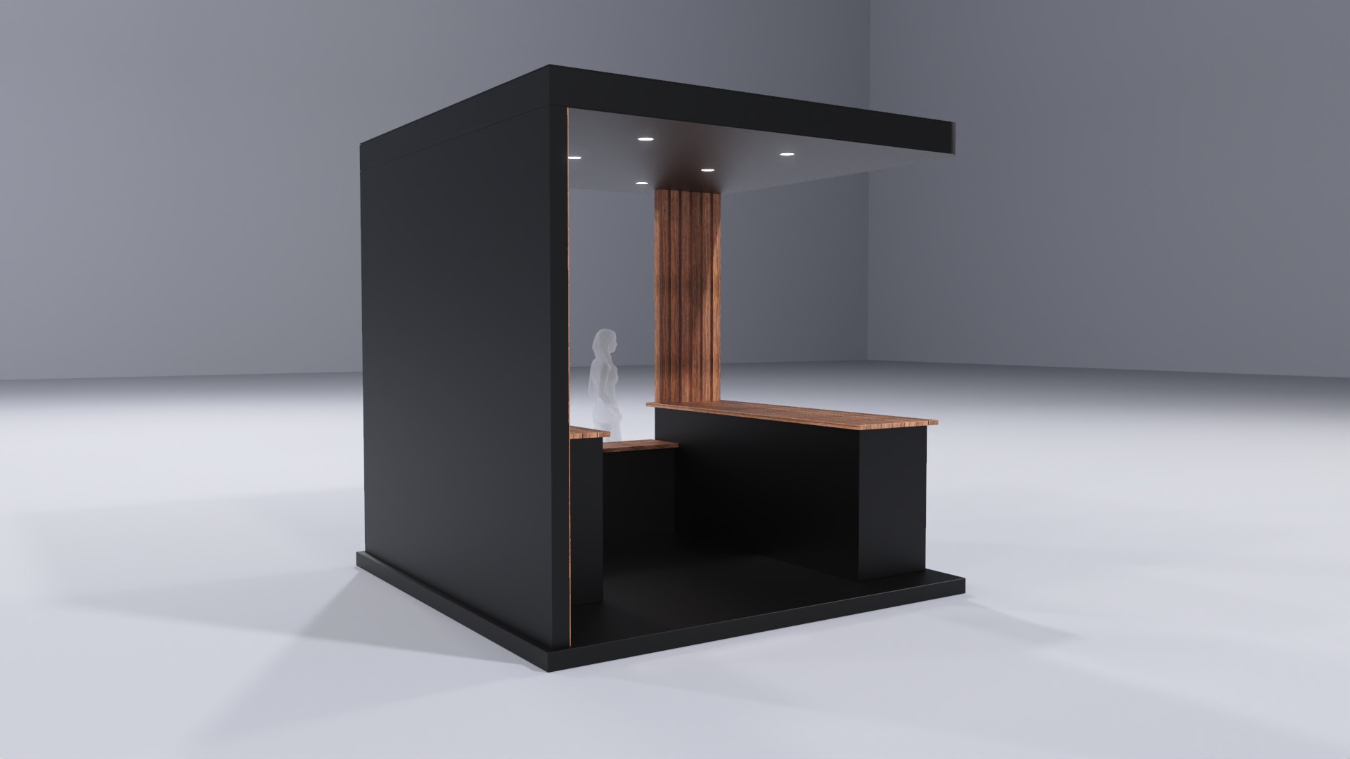 Stand Bar 4 3D model_4