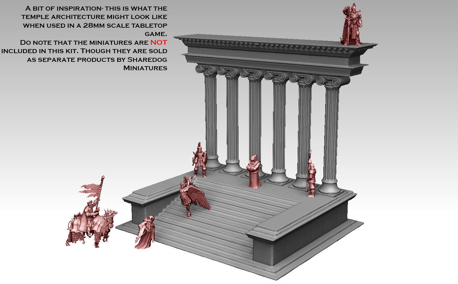 Roman Temple Builder ROYALTY FREE VERSION 3D print model_2