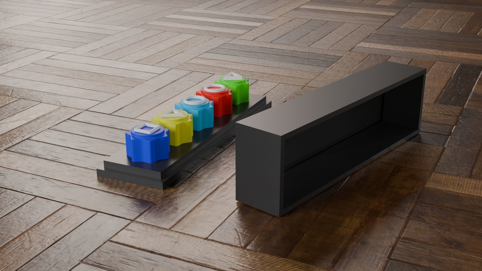 Squid Game - Gonggi 3D print model_4