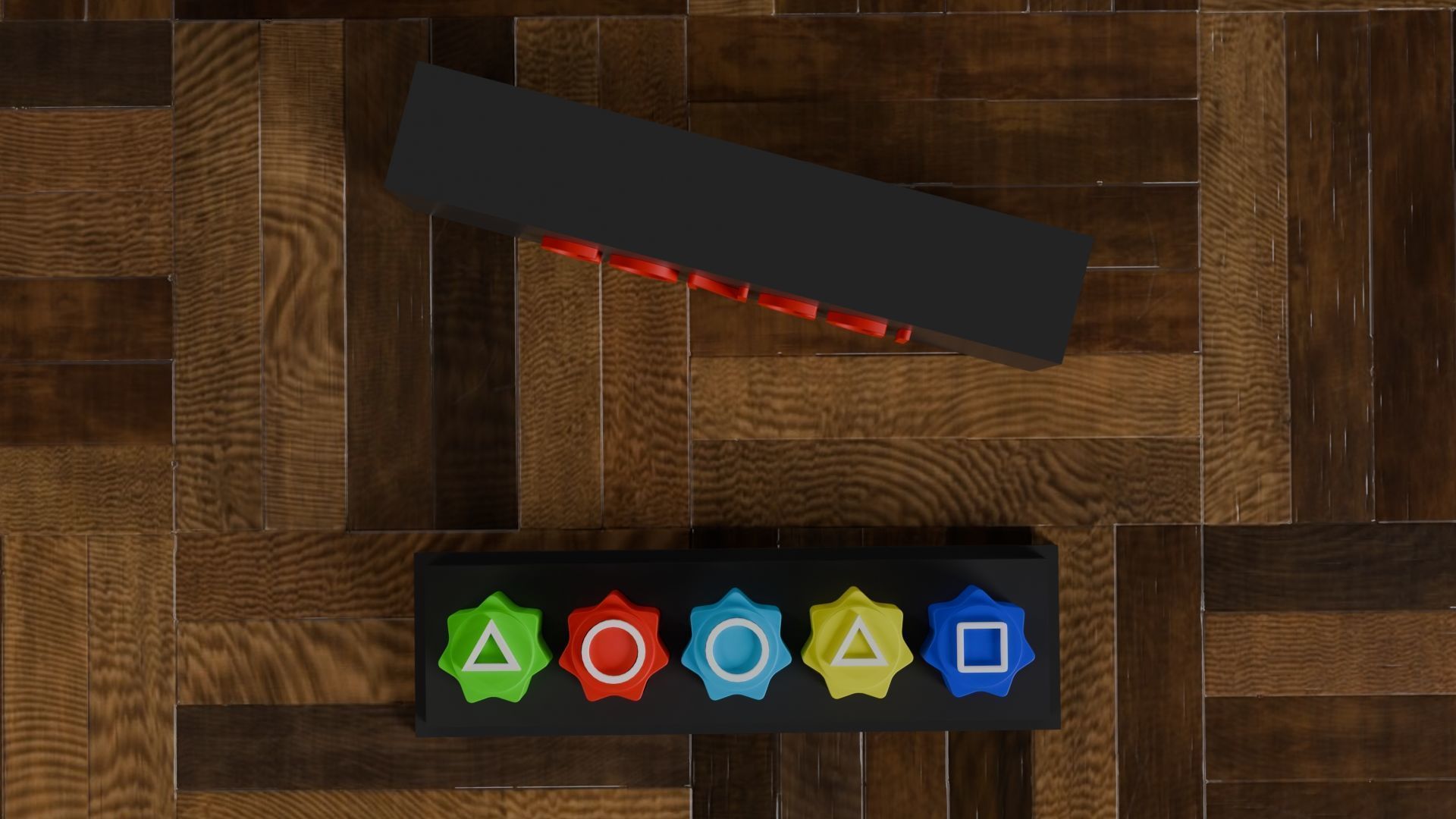 Squid Game - Gonggi 3D print model_8