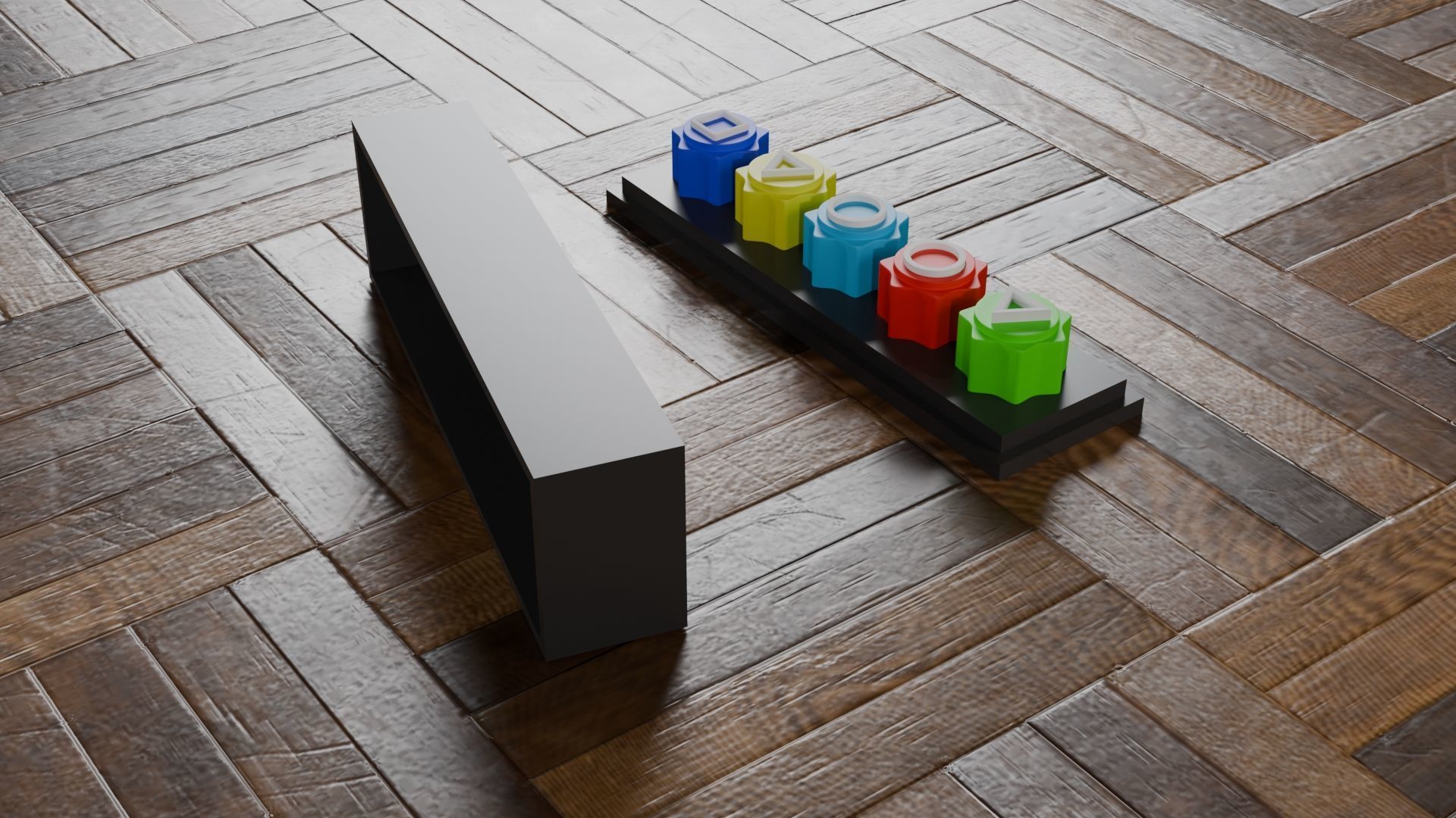 Squid Game - Gonggi 3D print model_6