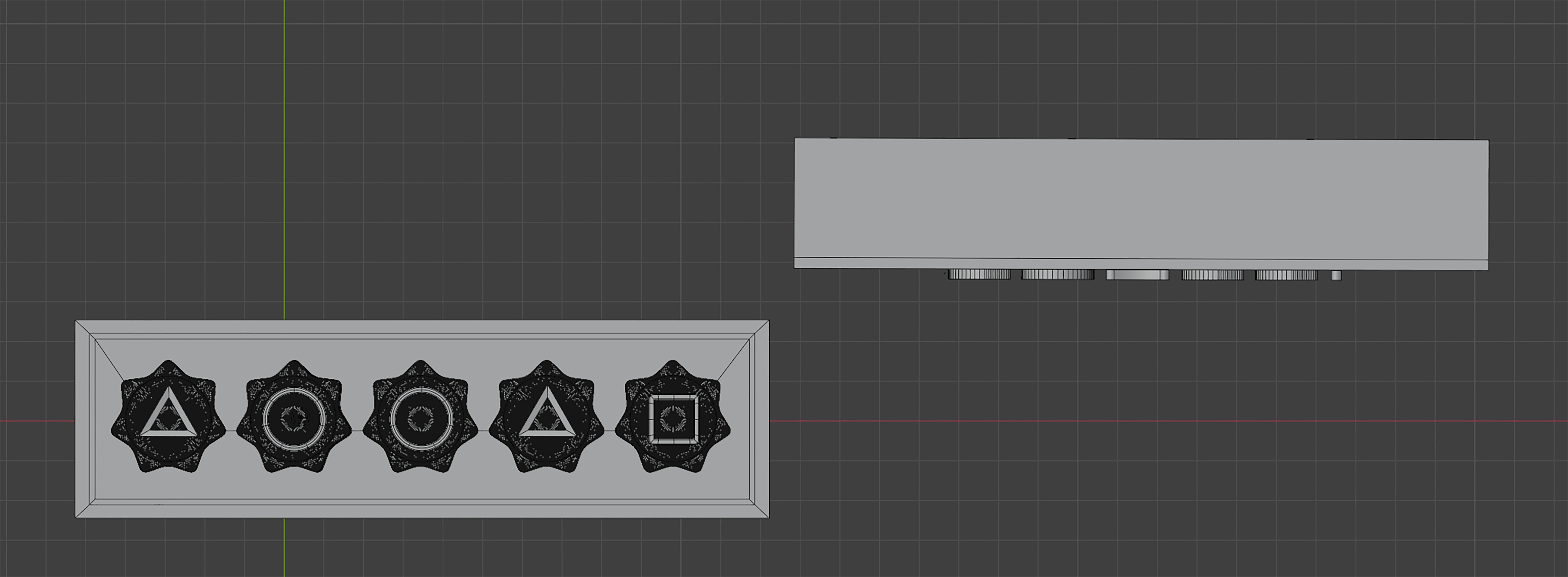 Squid Game - Gonggi 3D print model_12
