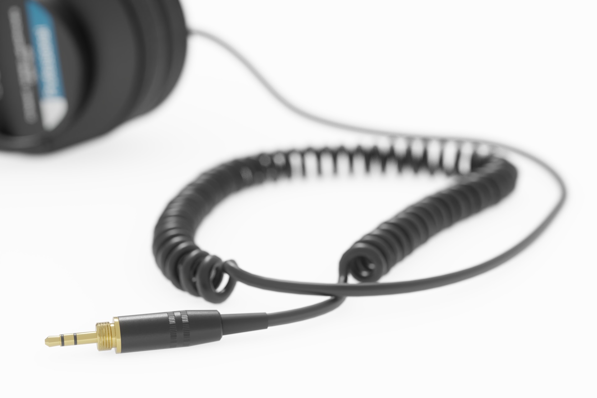 SONY MDR-7506 headphones 3D model_7