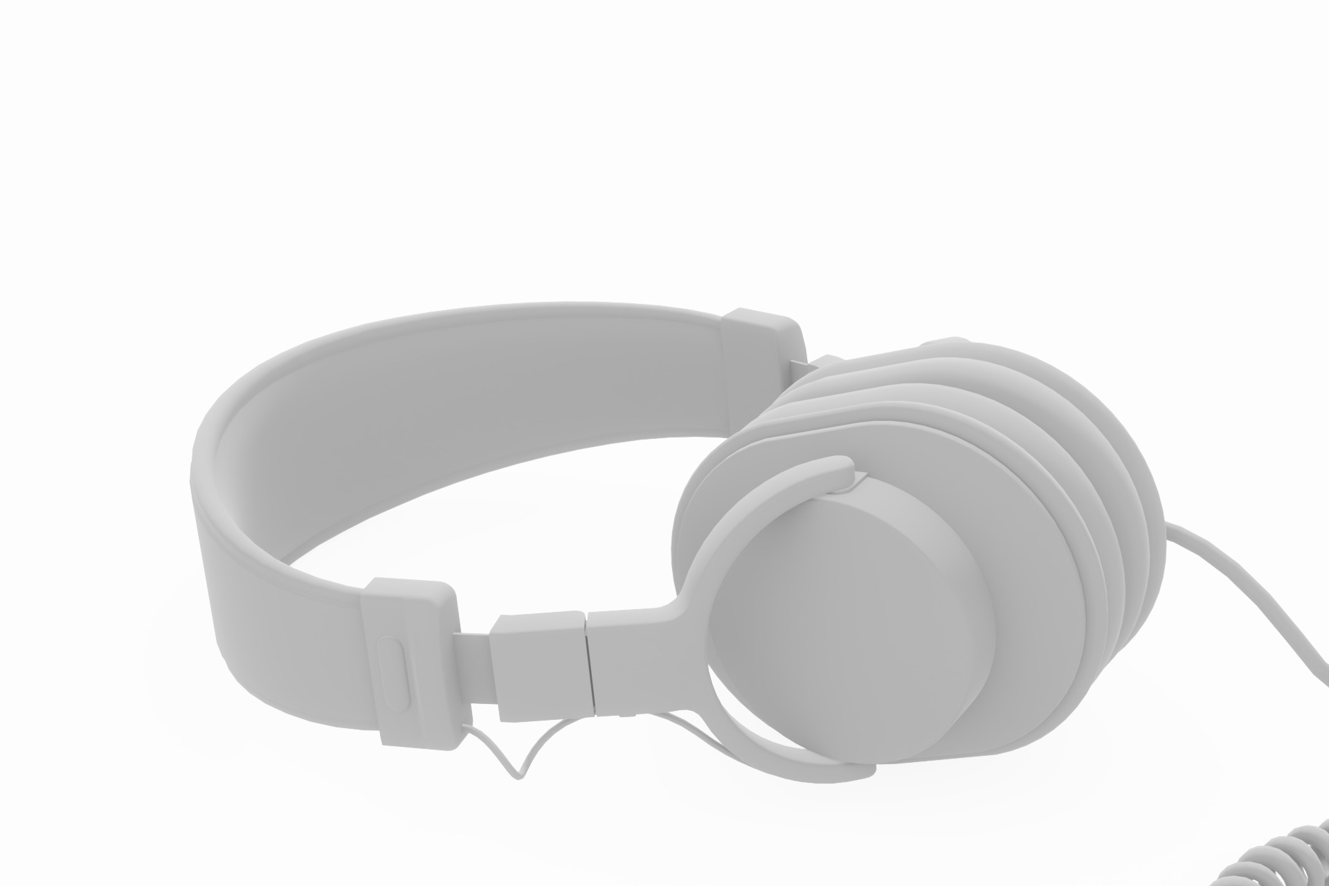 SONY MDR-7506 headphones 3D model_8