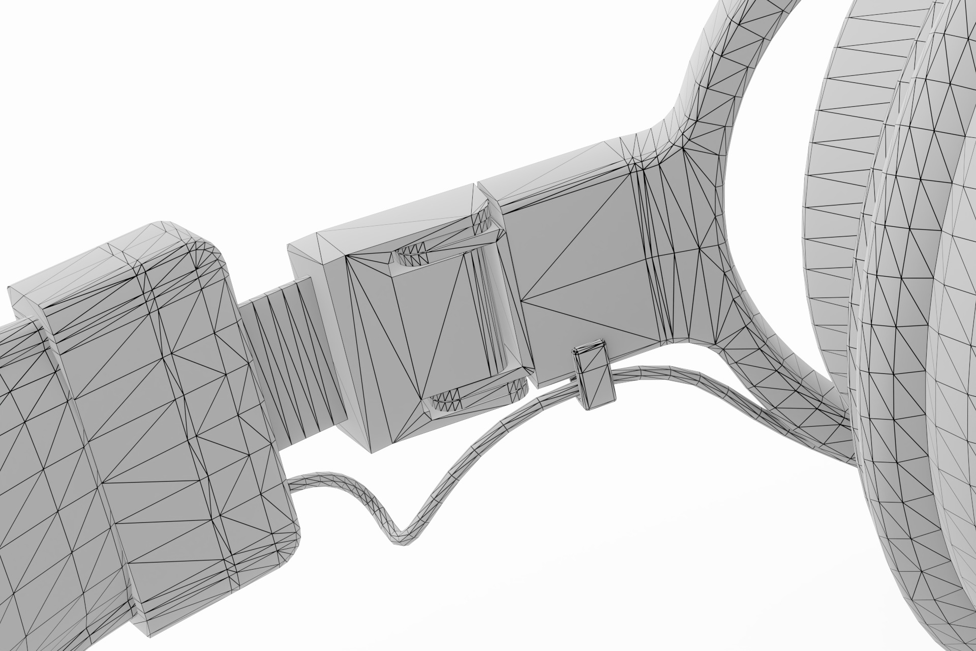 SONY MDR-7506 headphones 3D model_20