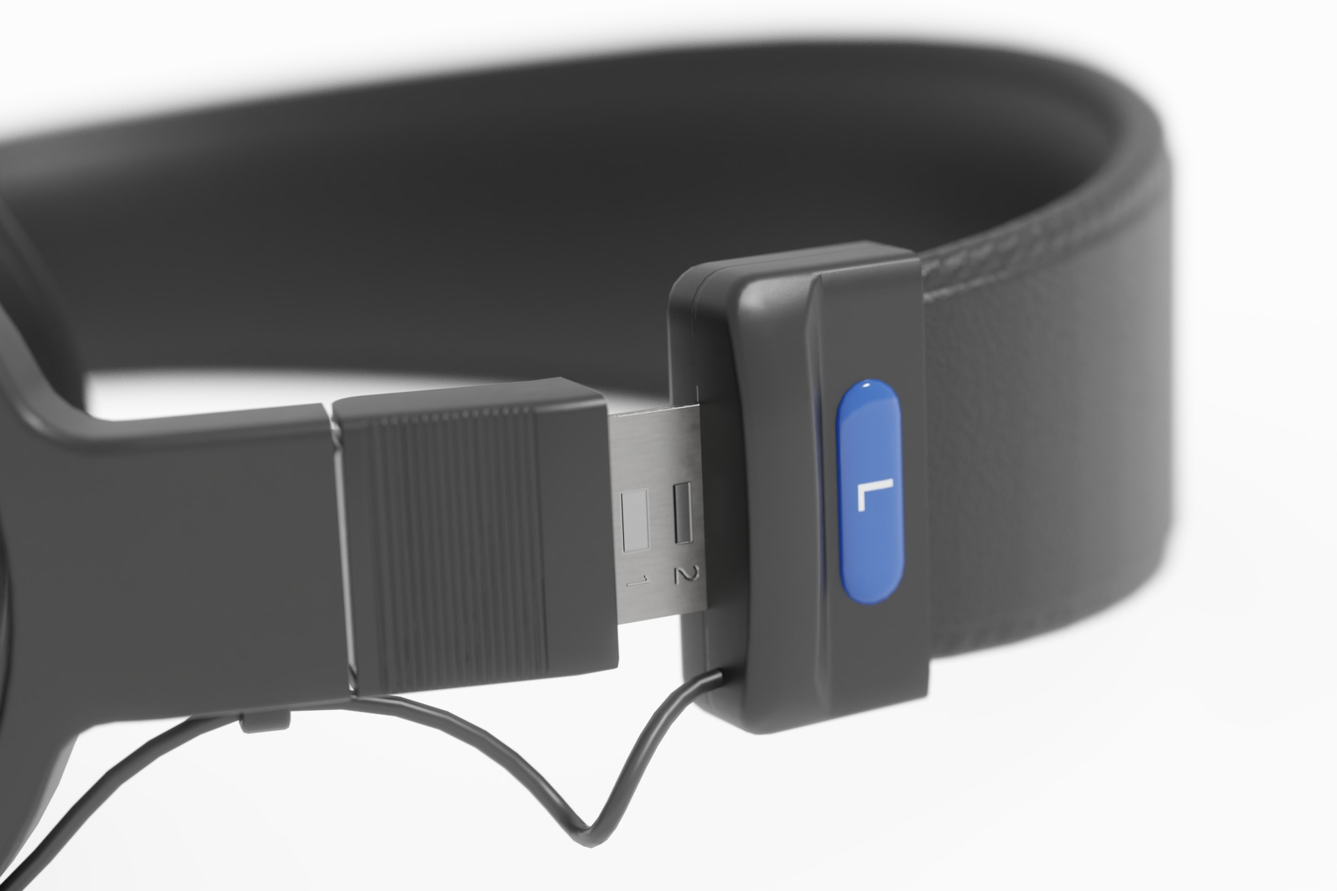 SONY MDR-7506 headphones 3D model_5