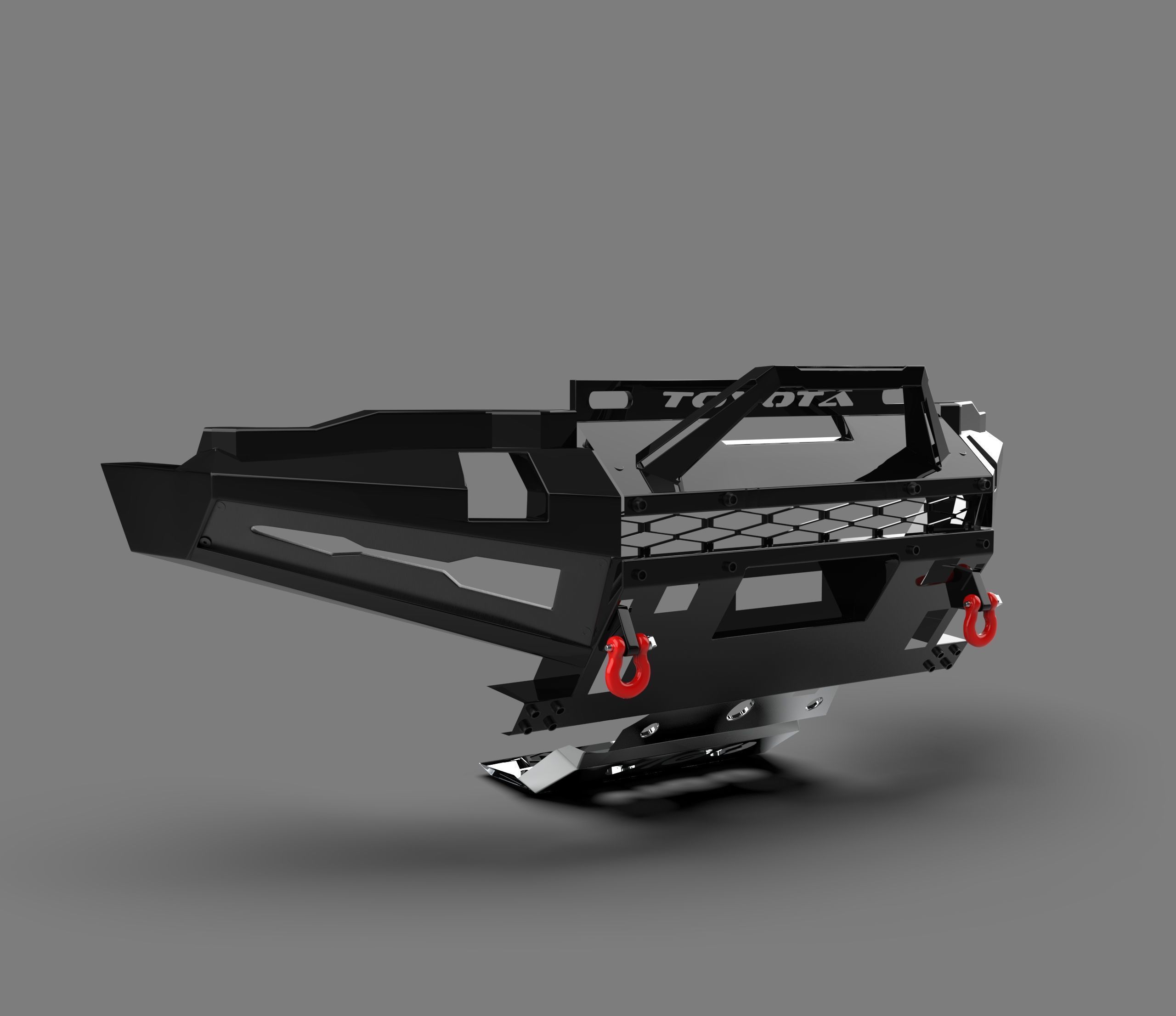 Toyota 4Runner Front Bumper Proline 3D model_1