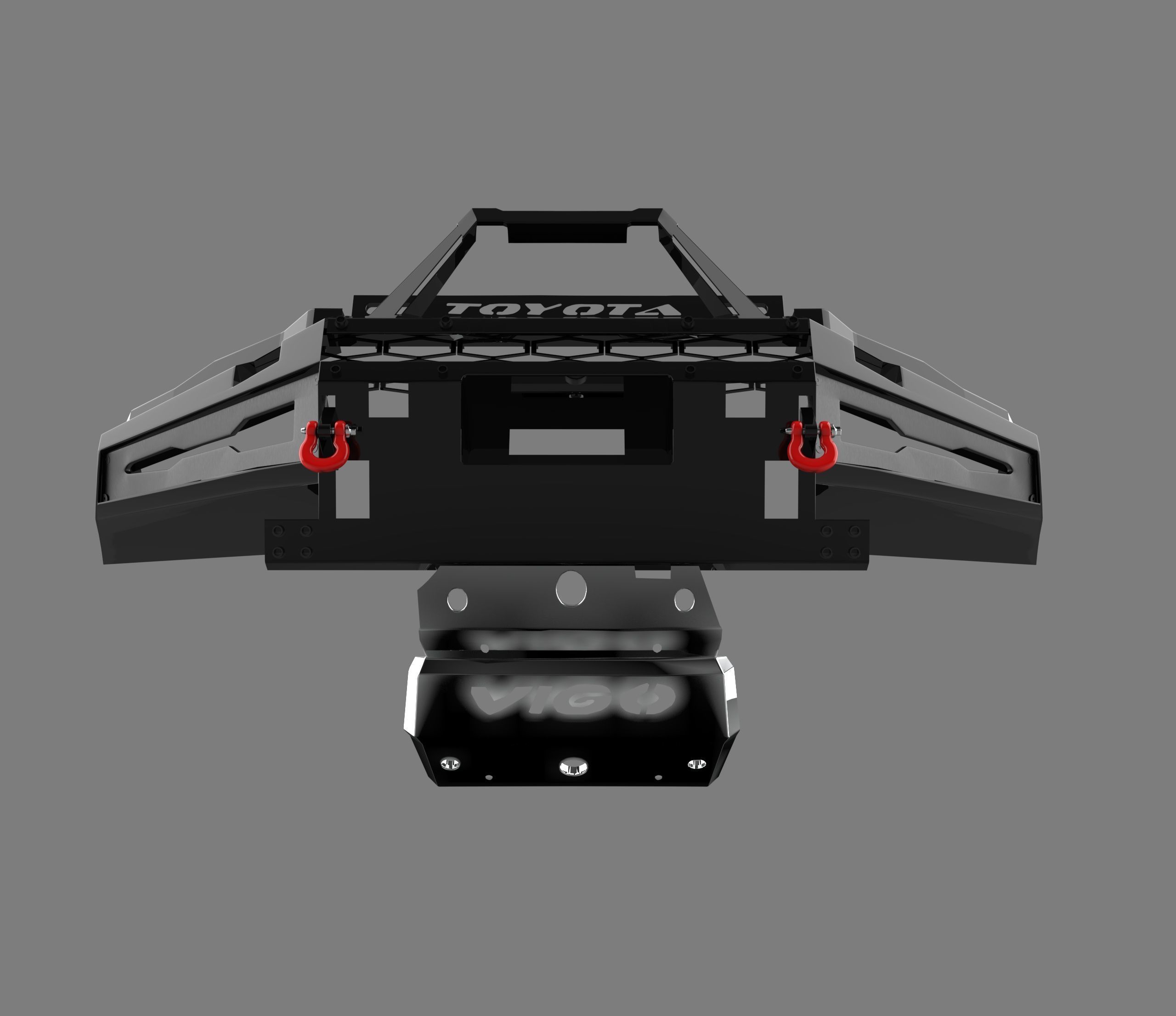 Toyota 4Runner Front Bumper Proline 3D model_6