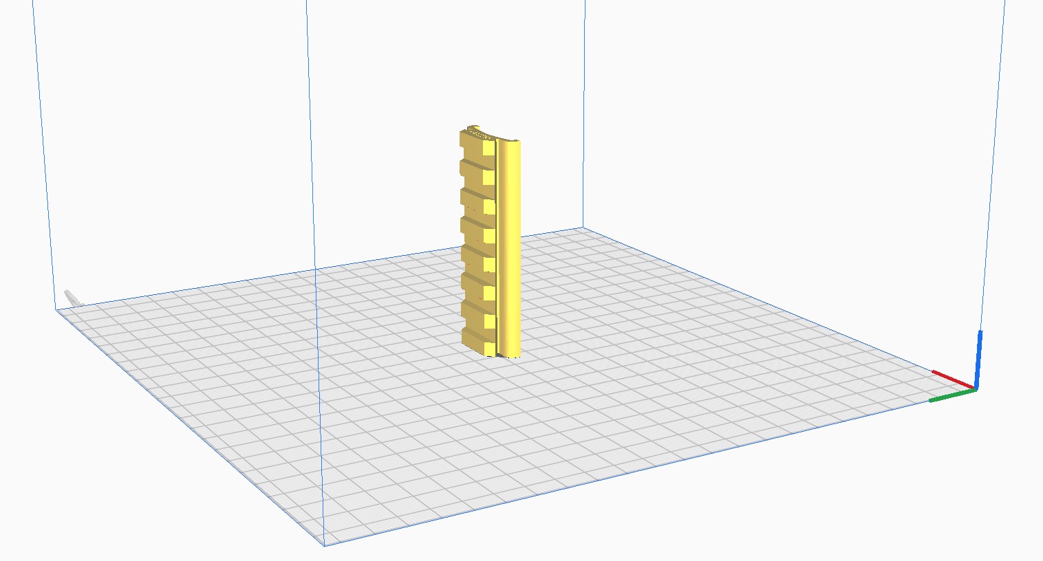 Under barrel rail for Desert Eagle by Tokyo Marui 3D print model_5