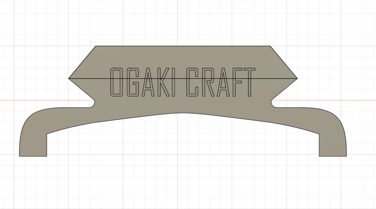 Under barrel rail for Desert Eagle by Tokyo Marui 3D print model_1